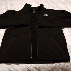 Men's black Northface WindWall soft shell jacket